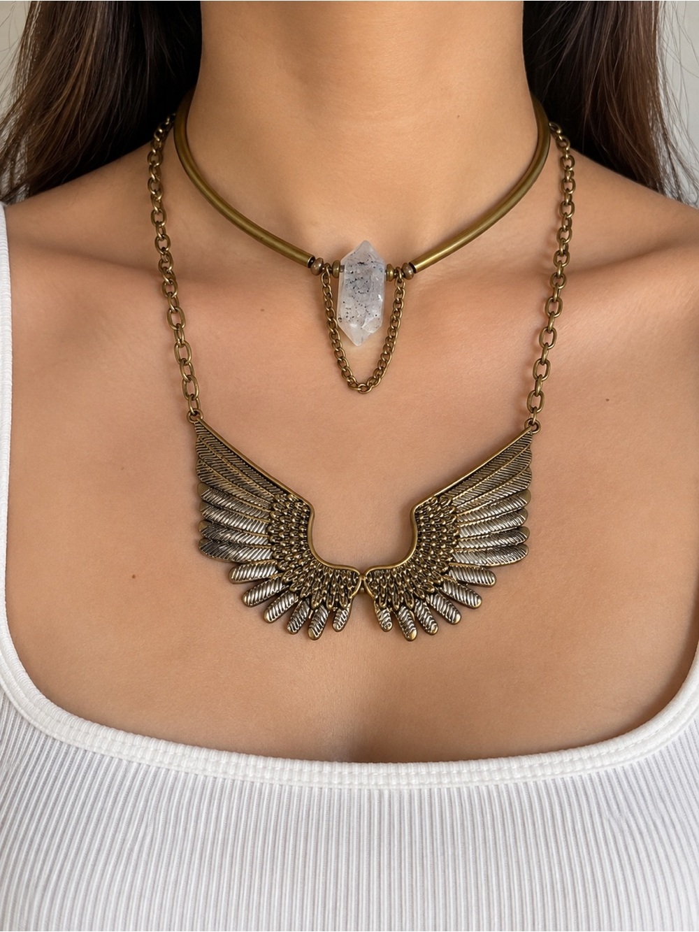 Boho Statement Necklace Set